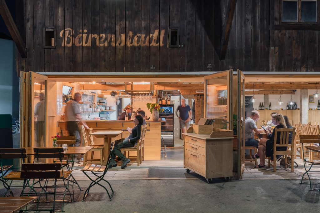 Bärenstadl Restaurant Frontalansicht